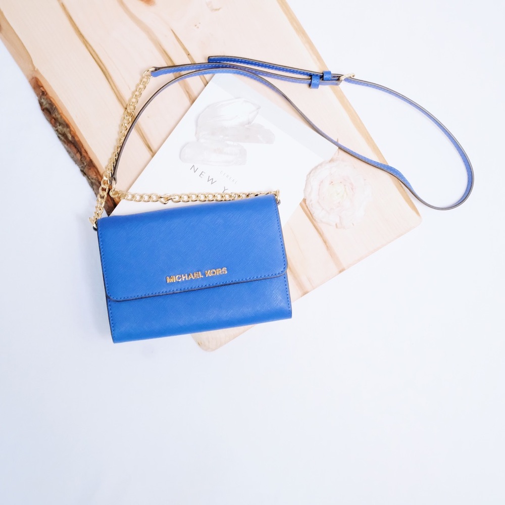 Michael Kors Saffiano Leather Crossbody Bag